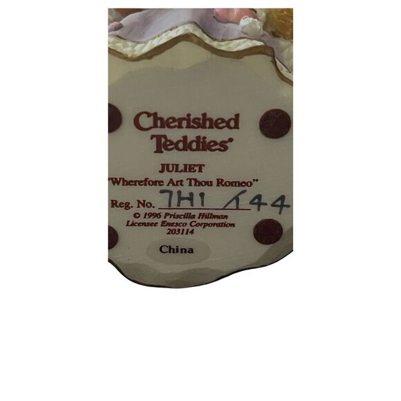 Cherished Teddies Romeo & Juliet Figurine Collectors' Set - Picture 10 of 12